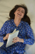 Pijama blue fleur