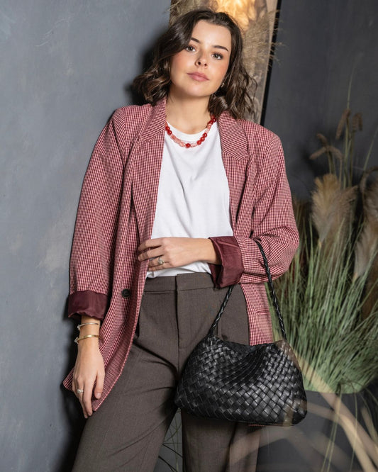 Cartera Shopper Mini Negra