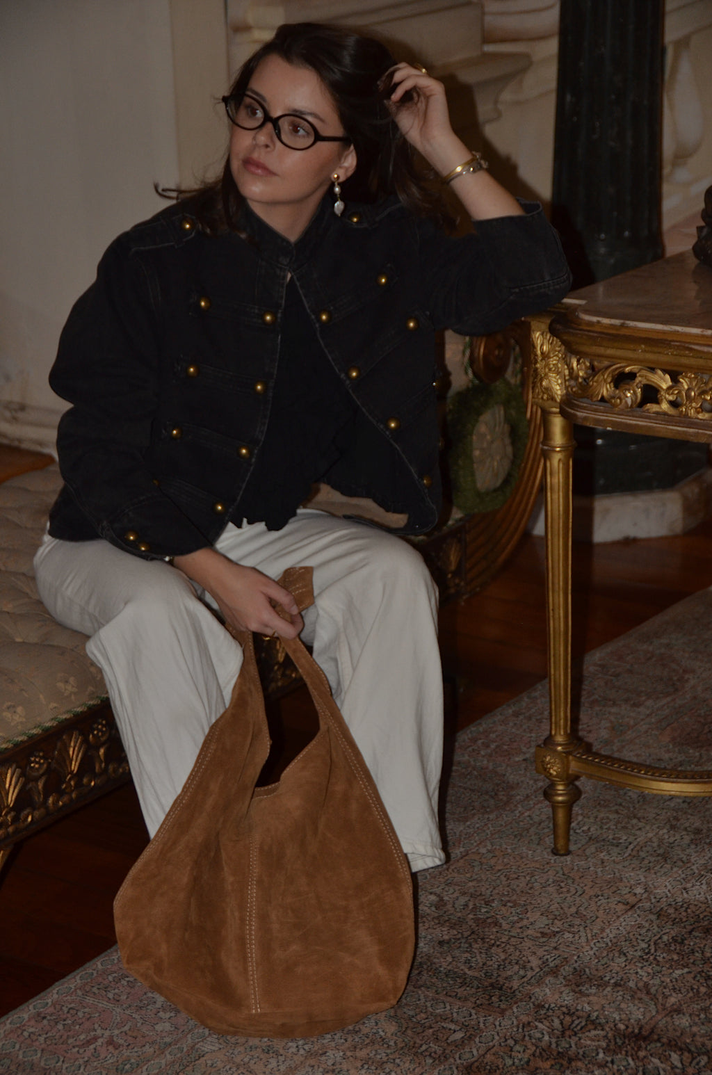 Cartera Toscana Camel