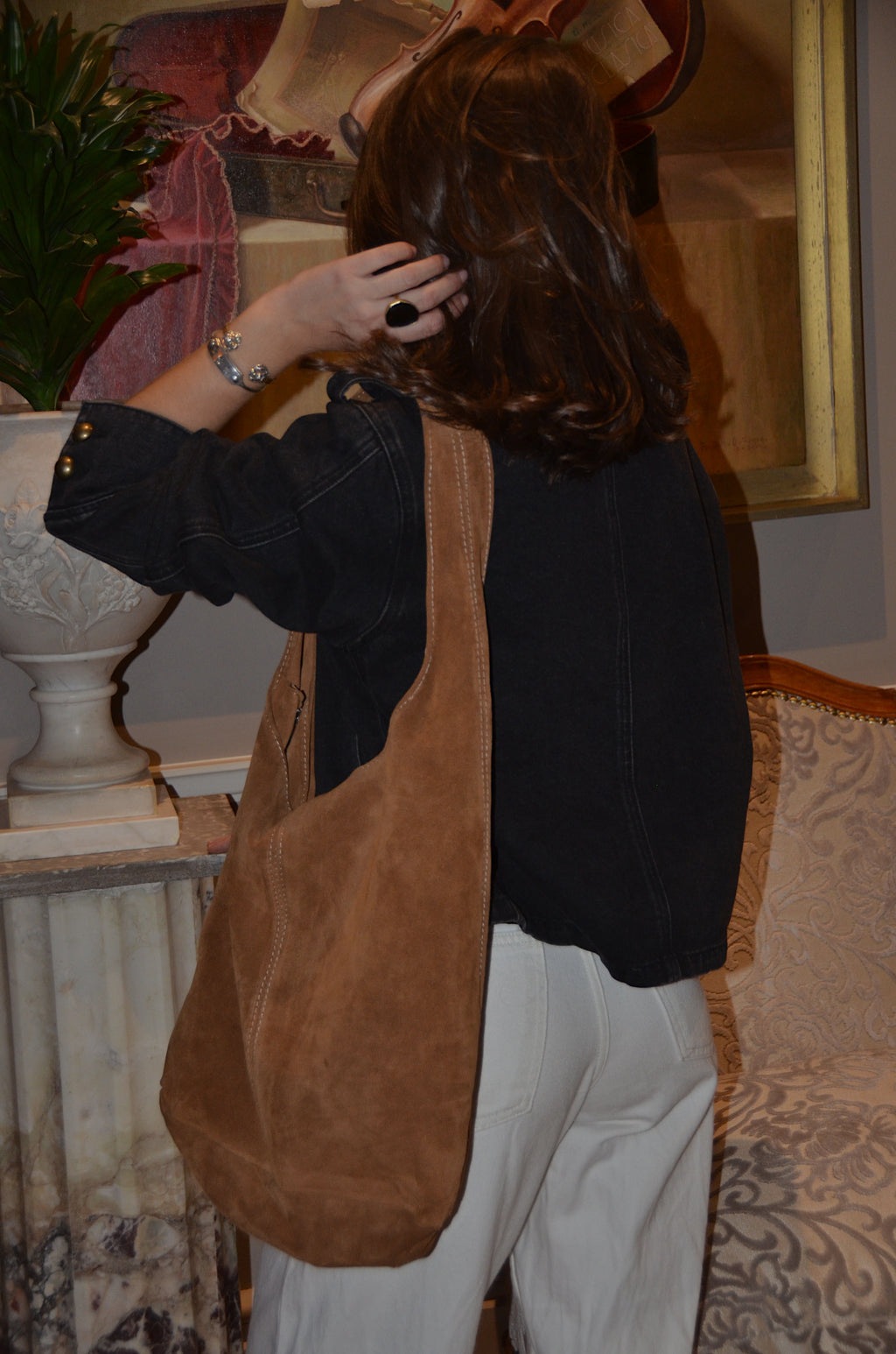 Cartera Toscana Camel